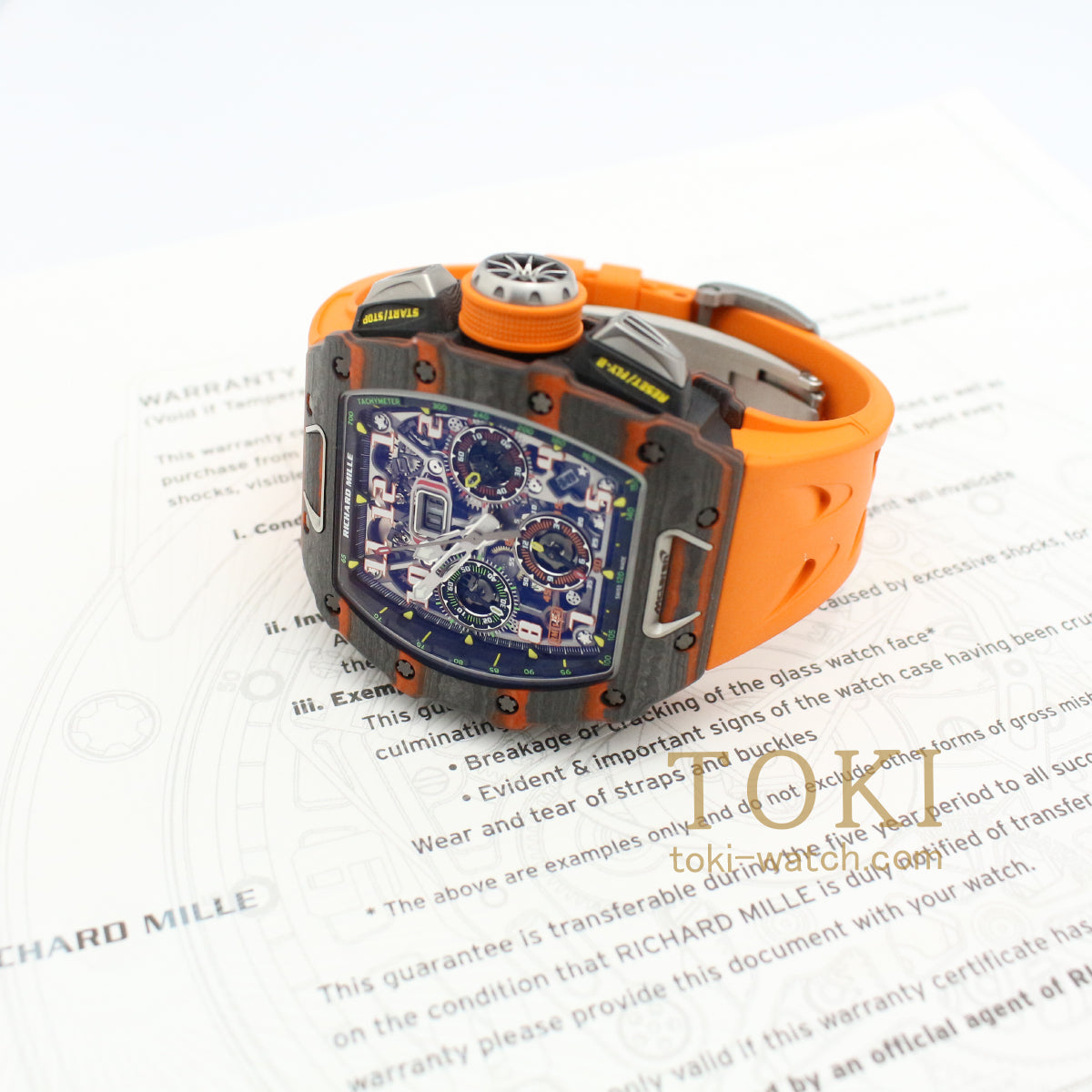 リシャールミル(RICHARD MILLE) RM11-03 Automatic Flyback Chronograph McLaren 新品