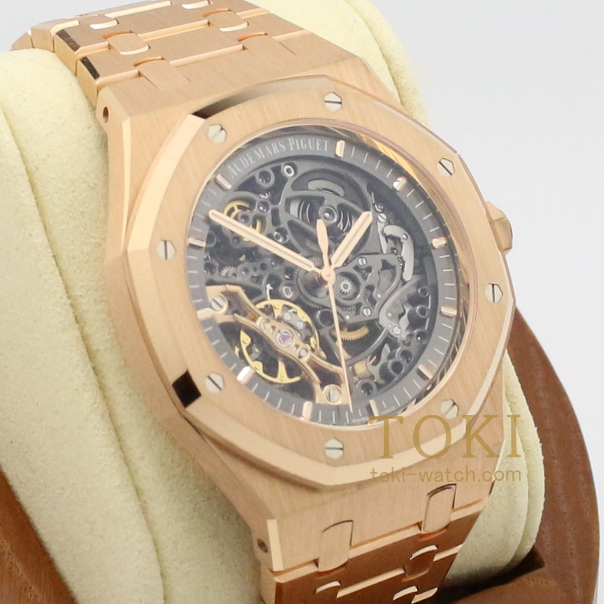 オーデマピゲ(AUDEMARS PIGUET) Ref 15407OR.OO.1220OR.01 ロイヤル オーク ダブル バランスホイール オープンワーク