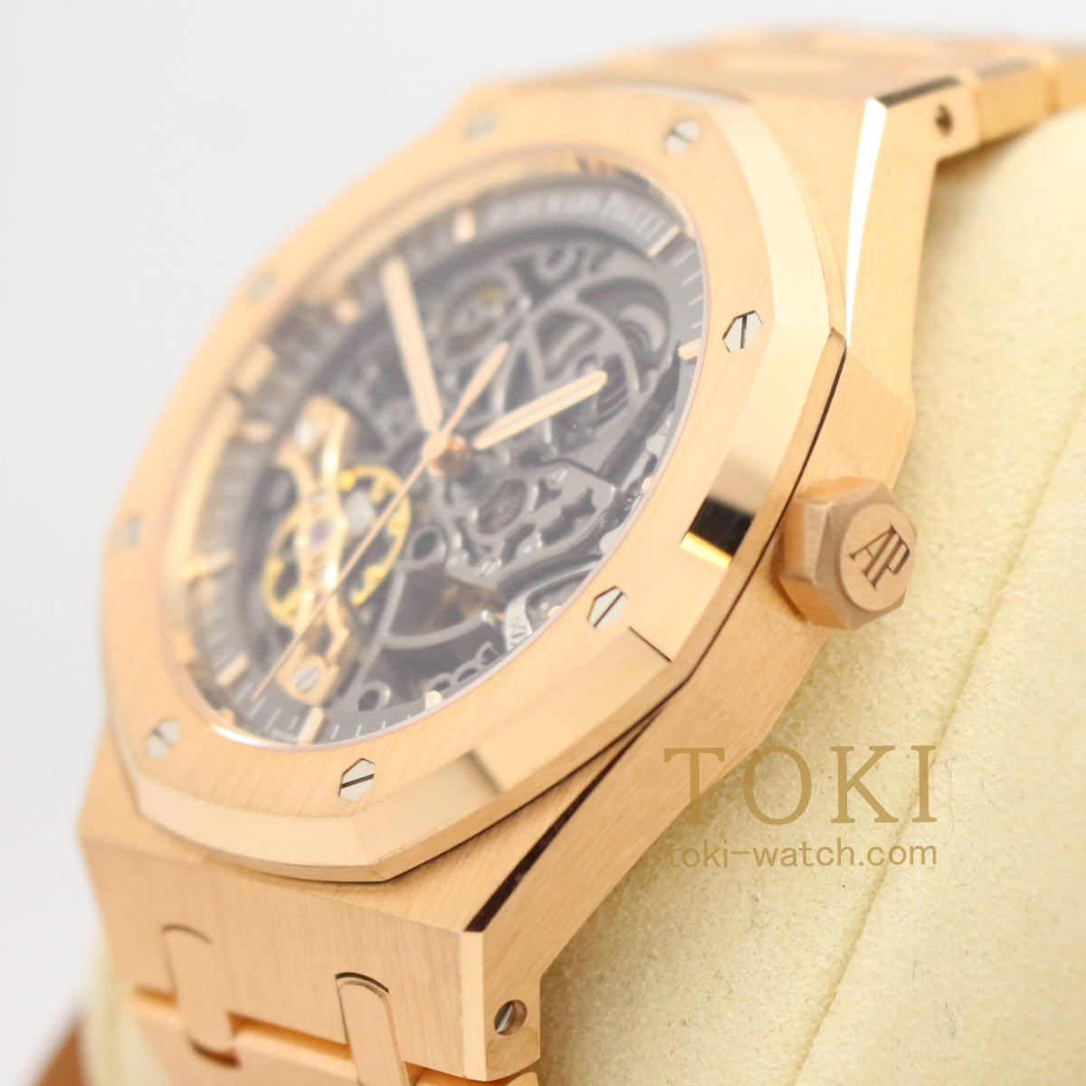 オーデマピゲ(AUDEMARS PIGUET) Ref 15407OR.OO.1220OR.01 ロイヤル オーク ダブル バランスホイール オープンワーク