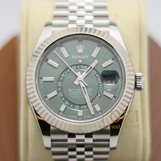 ロレックス(ROLEX) Ref 336934 スカイドゥエラー ミントグリーン 新品