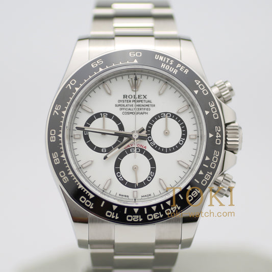 ロレックス(ROLEX) Ref 126500LN 白 デイトナ(Daytona) 新品