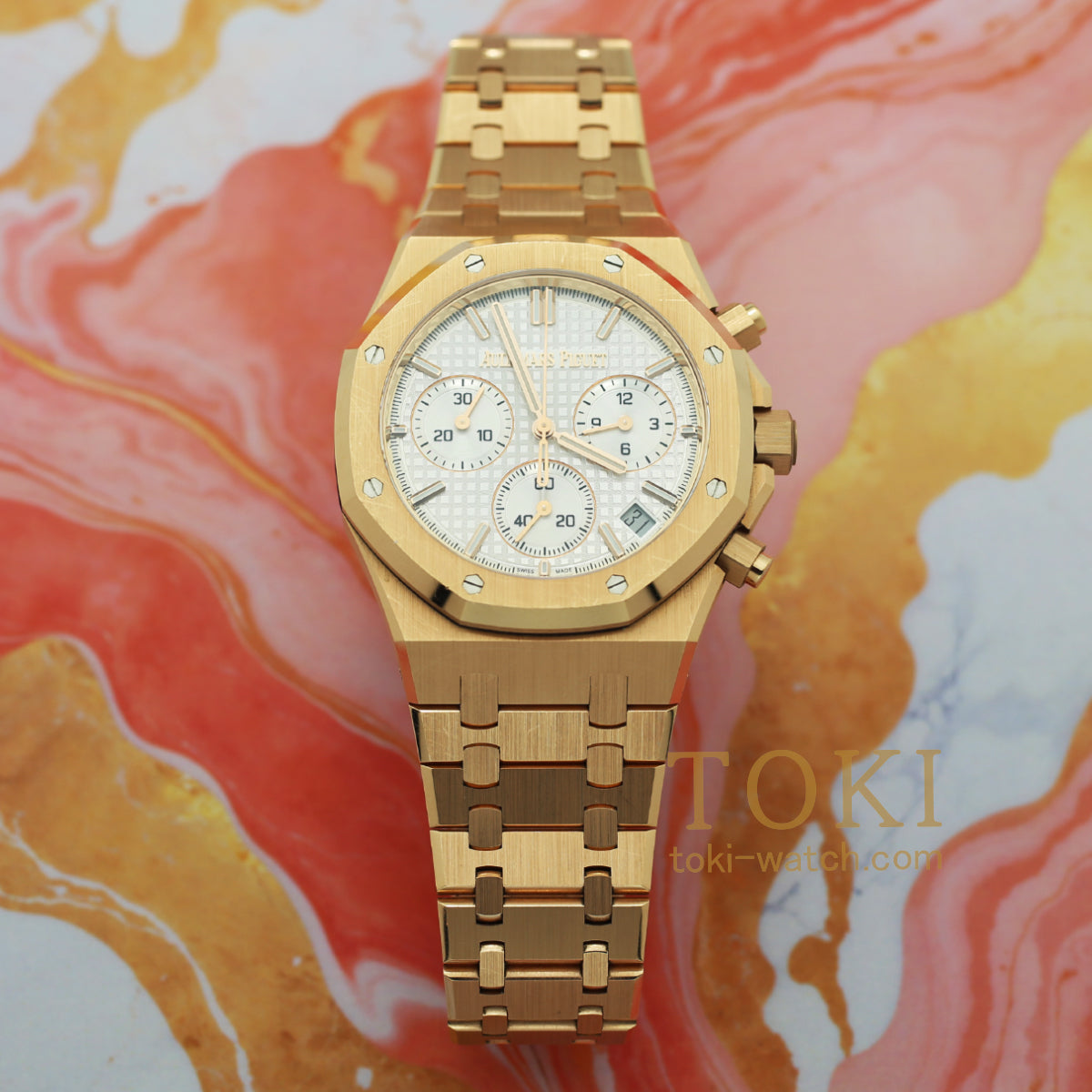オーデマピゲ(AUDEMARS PIGUET) Ref 26240OR.OO.1320OR.03 ロイヤル オーク クロノグラフ 50周年記念 中古