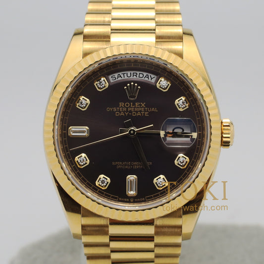 ロレックス(ROLEX) Ref 128238 デイデイト 36 (Day-Date 36) 中古
