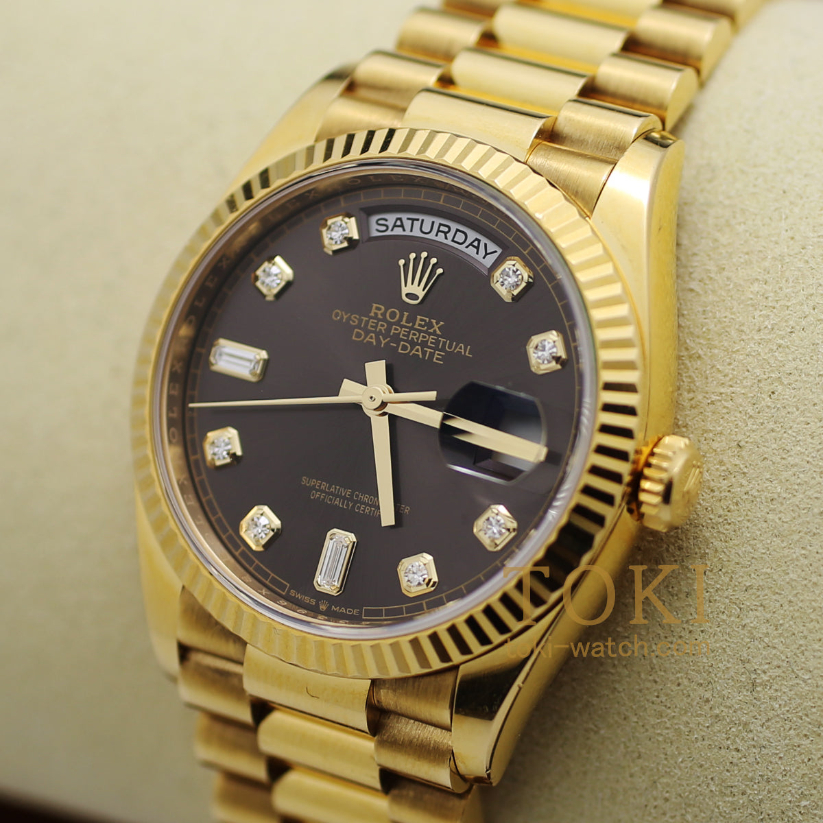 ロレックス(ROLEX) Ref 128238 デイデイト 36 (Day-Date 36) 中古