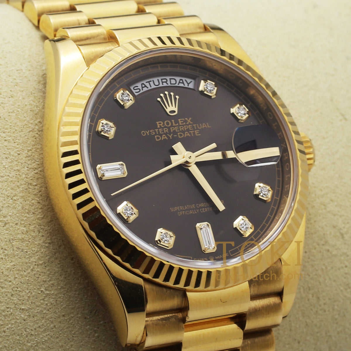 ロレックス(ROLEX) Ref 128238 デイデイト 36 (Day-Date 36) 中古