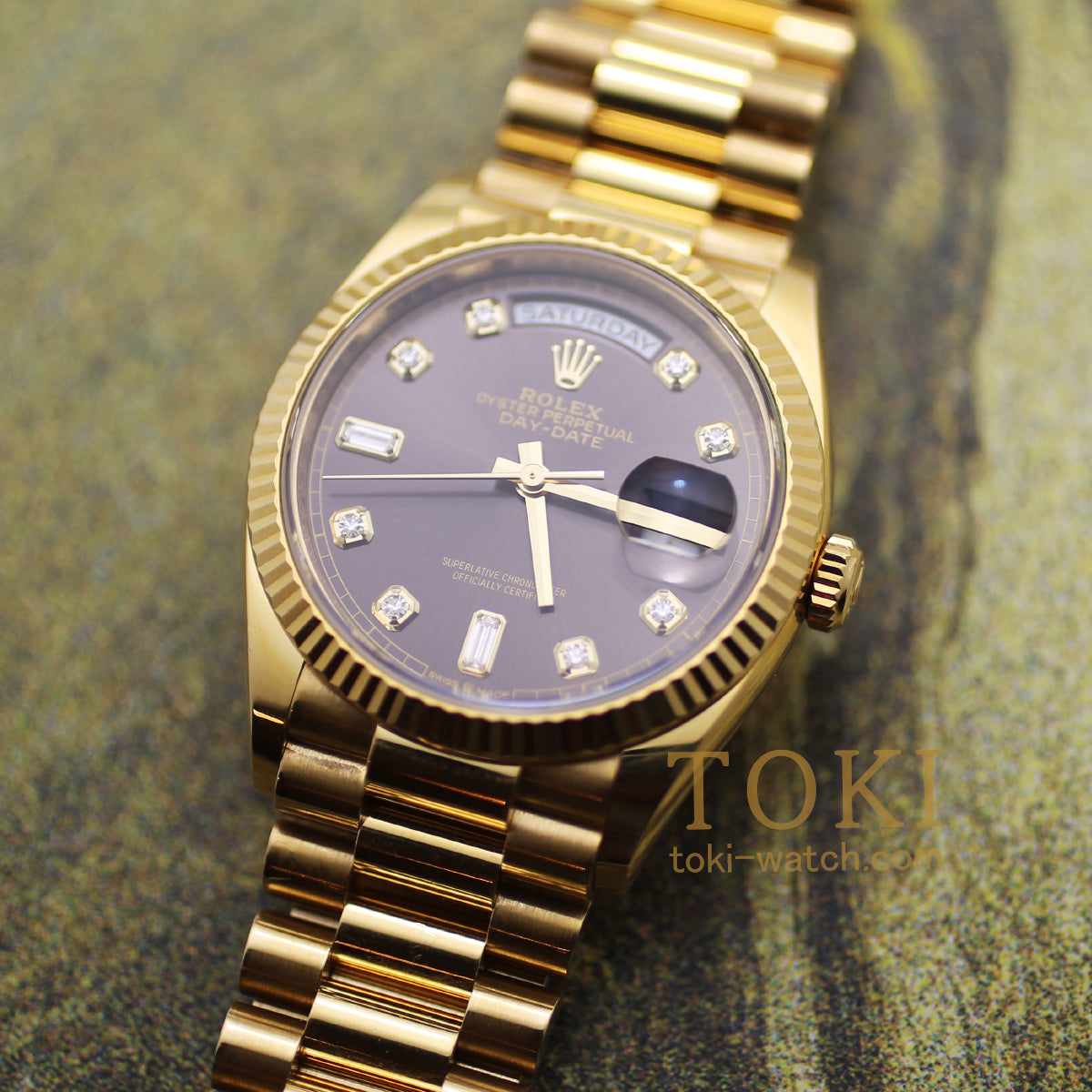 ロレックス(ROLEX) Ref 128238 デイデイト 36 (Day-Date 36) 中古