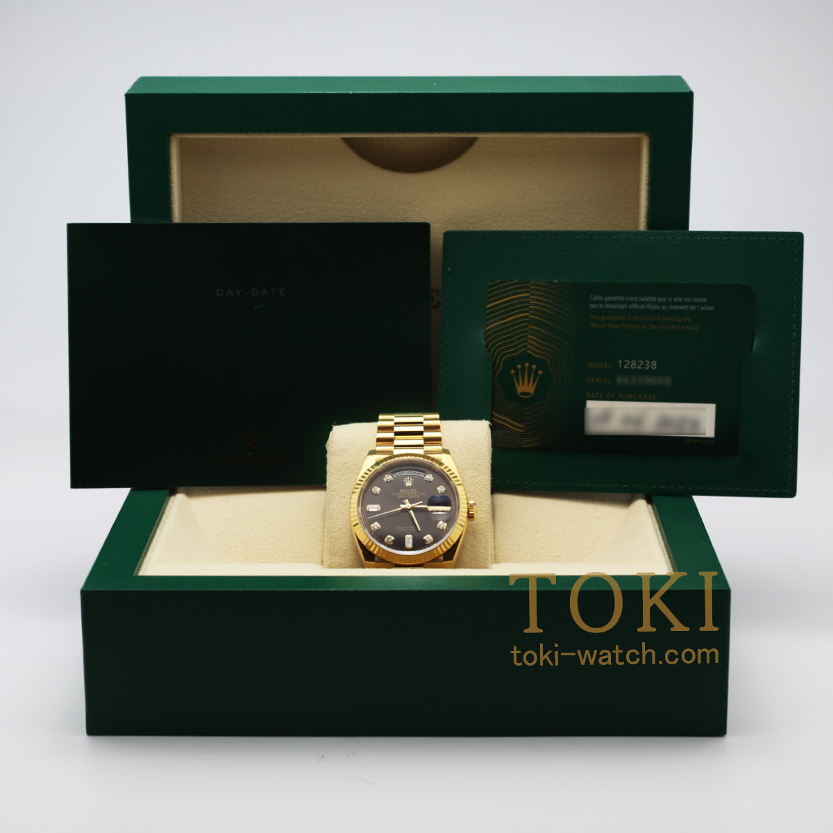 ロレックス(ROLEX) Ref 128238 デイデイト 36 (Day-Date 36) 中古