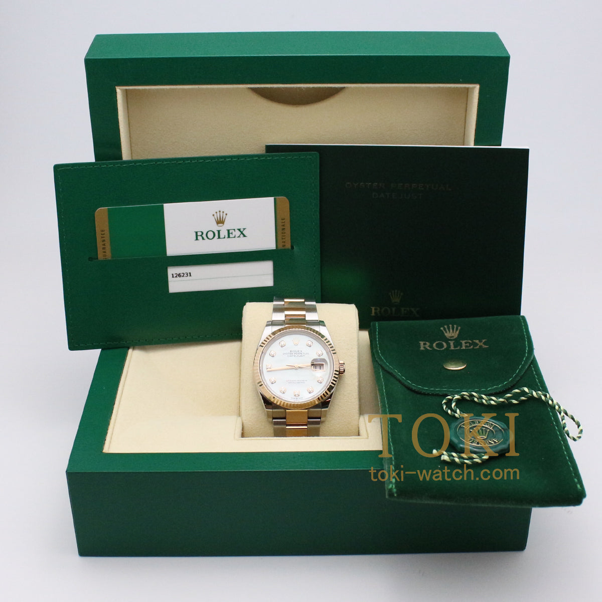 ロレックス(ROLEX) Ref 126231 デイトジャスト36(DATEJUST36) 中古