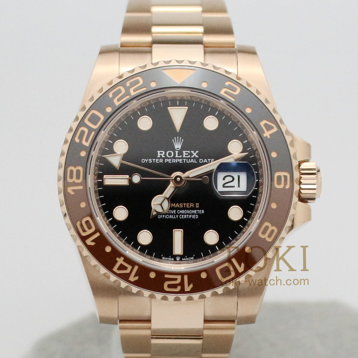 ロレックス(ROLEX) Ref 126715CHNR GMTマスターⅡ