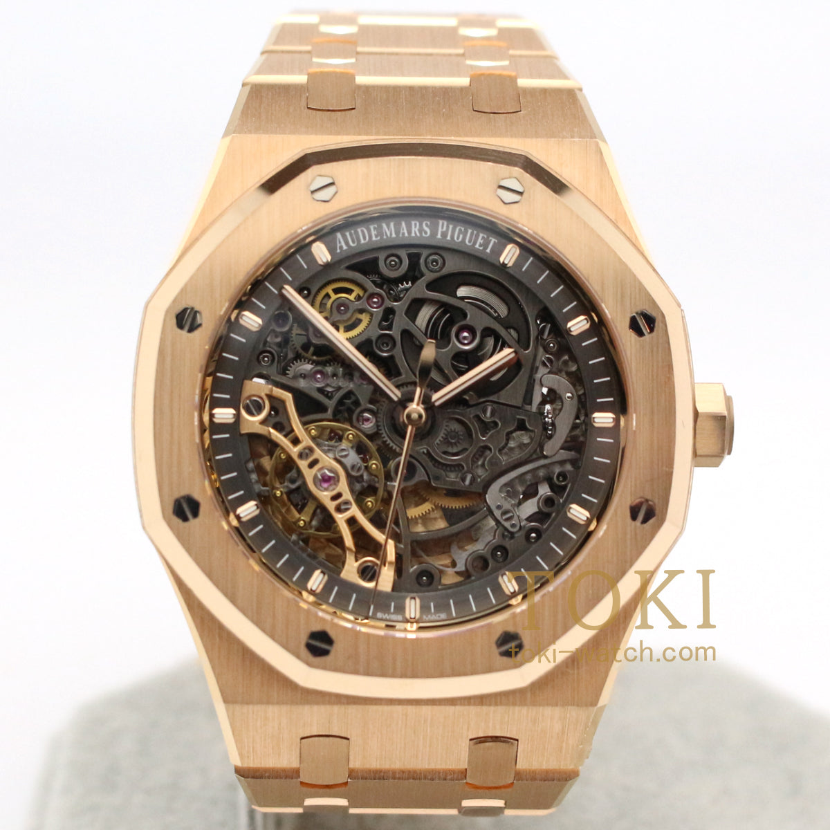 オーデマピゲ(AUDEMARS PIGUET) Ref 15407OR.OO.1220OR.01 ロイヤル オーク ダブル バランスホイール オープンワーク