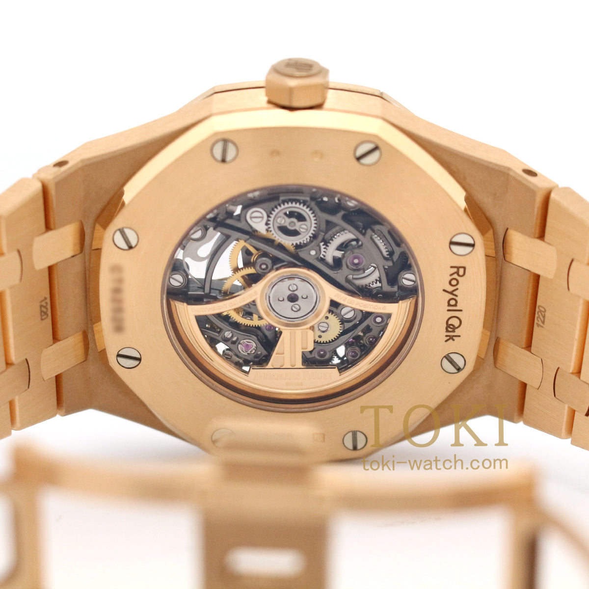 オーデマピゲ(AUDEMARS PIGUET) Ref 15407OR.OO.1220OR.01 ロイヤル オーク ダブル バランスホイール オープンワーク